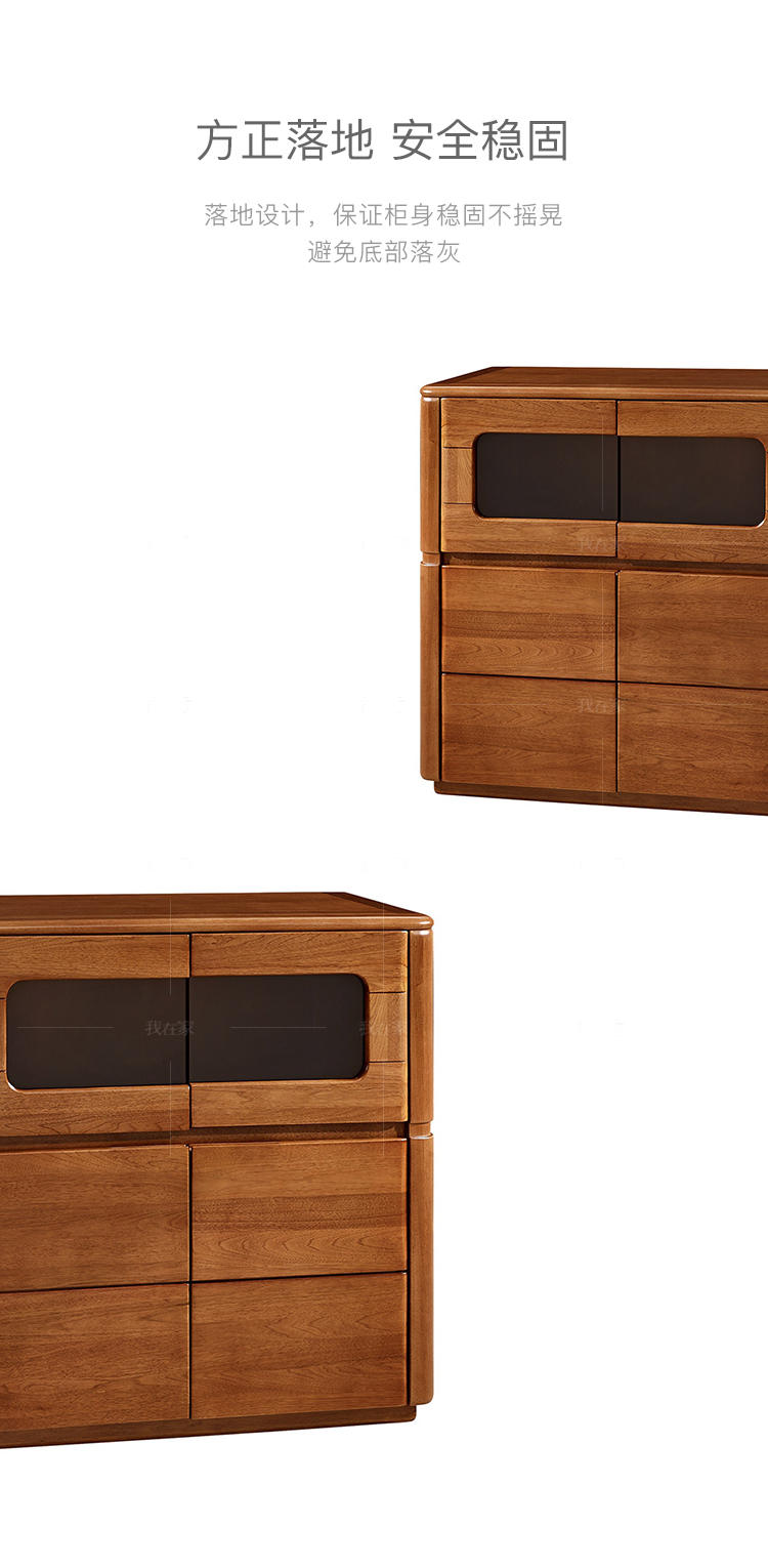现代实木风格思议餐边柜的家具详细介绍