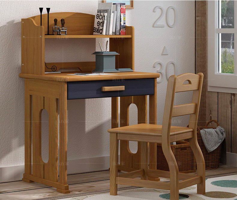 北欧儿童风格香波儿童书桌的家具详细介绍
