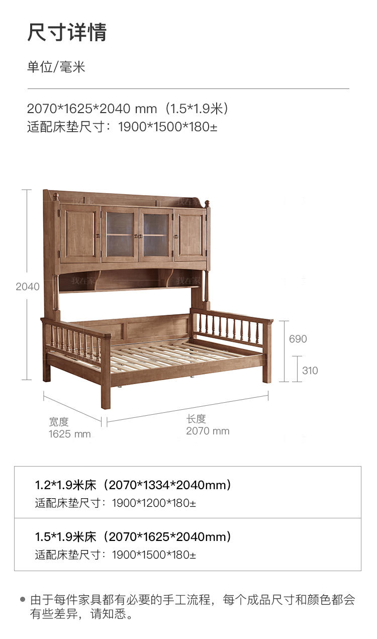 英式儿童风格英伦-比其尔组合床的家具详细介绍