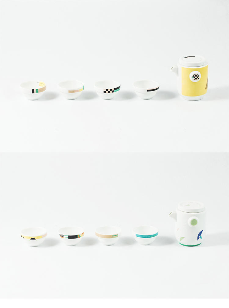 好巢系列原创设计陶瓷茶具5件套的详细介绍