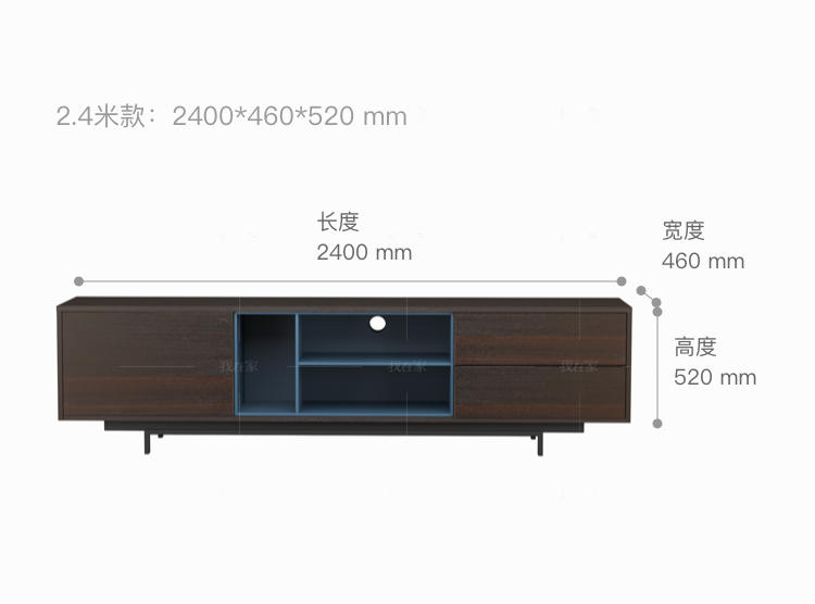 意式极简风格新主题高款电视柜的家具详细介绍