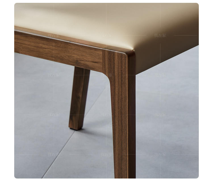 原木北欧风格若刻餐椅（样品特惠）的家具详细介绍