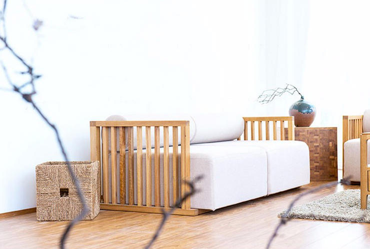 原木北欧风格凌空沙发（样品特惠）的家具详细介绍