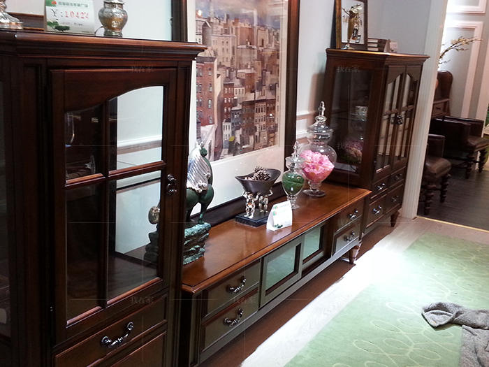 传统美式风格瑟斯电视柜（样品特惠）的家具详细介绍