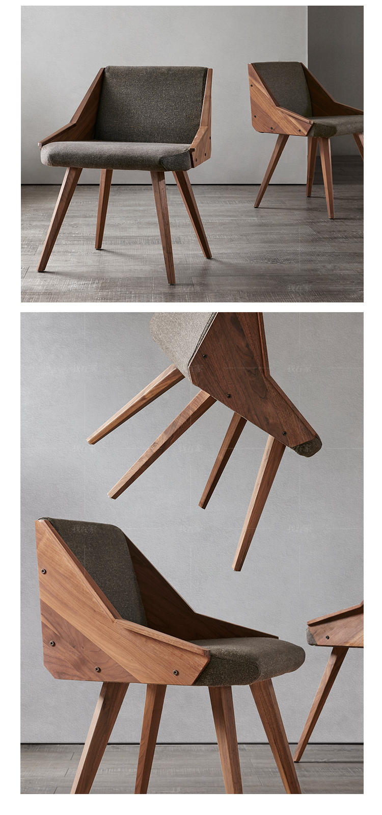 新中式风格金刚餐椅（样品特惠）的家具详细介绍
