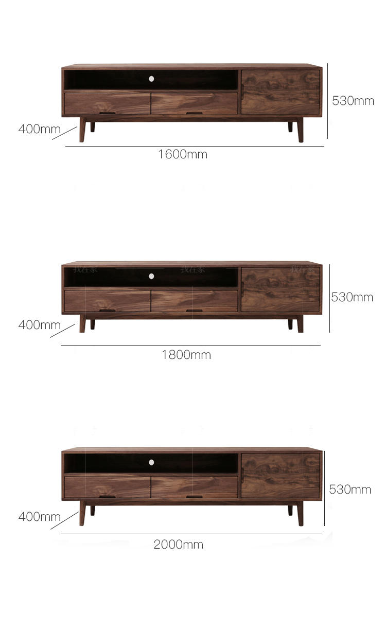 现代北欧风格北欧风格极简电视柜的家具详细介绍