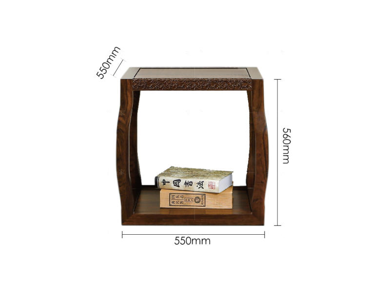 新古典中式风格新中式带隔板休闲几的家具详细介绍