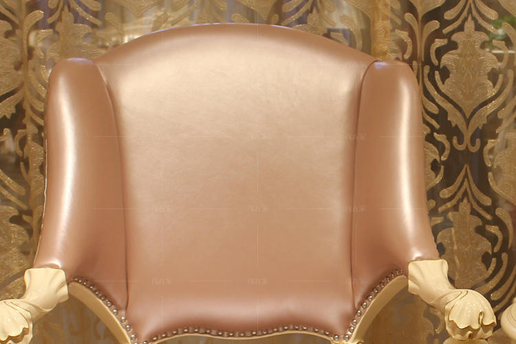 新古典法式风格轻奢法式实木休闲椅的家具详细介绍