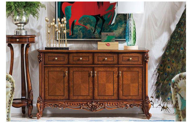 古典欧式风格韦斯顿餐柜（样品特惠）的家具详细介绍