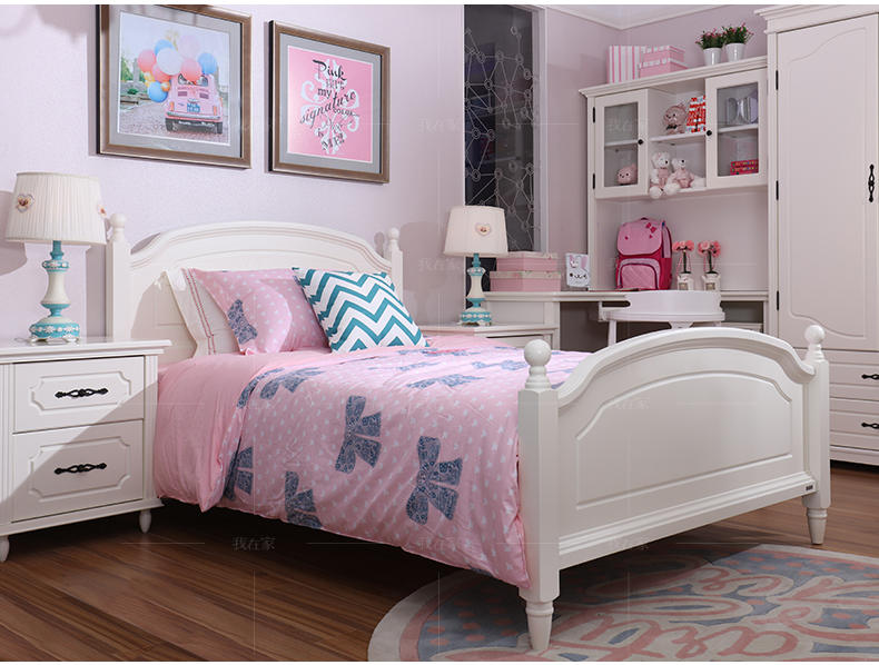 韩式儿童风格朵娜儿童床的家具详细介绍