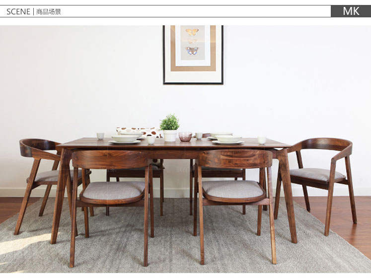 现代北欧风格餐桌-HZ301/302/303的家具详细介绍