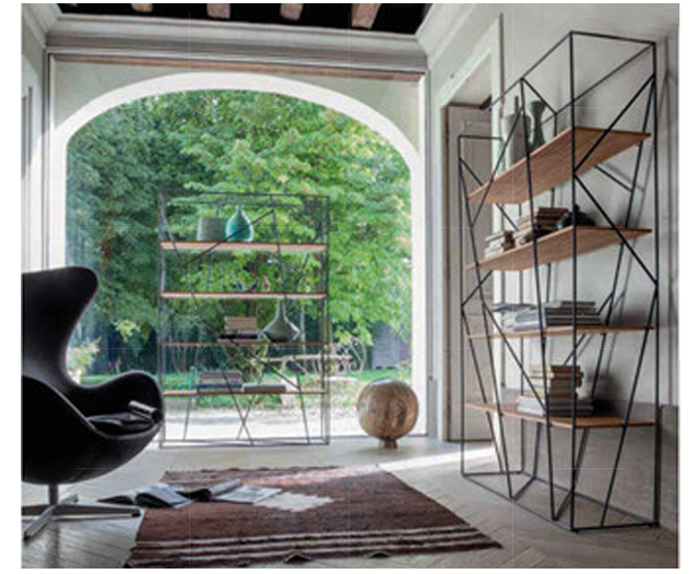 现代简约风格高品质碳素钢展示架的家具详细介绍