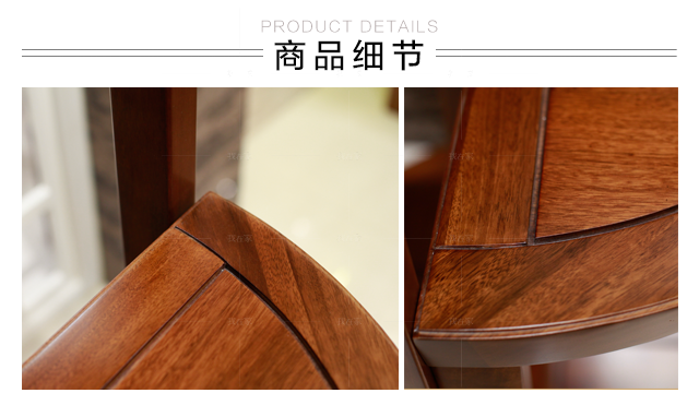 现代实木风格实木花架多规格可选的家具详细介绍