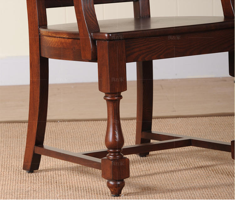简约美式风格餐椅*4把（样品特惠）的家具详细介绍