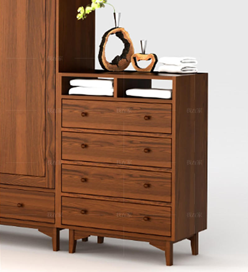 新中式风格风格白蜡木多抽屉温润斗柜的家具详细介绍