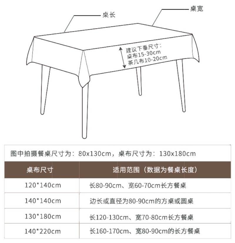 现代简约风格深灰纯色防水桌布的家具详细介绍