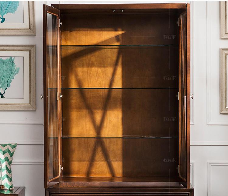 现代美式风格特瑞展示柜的家具详细介绍