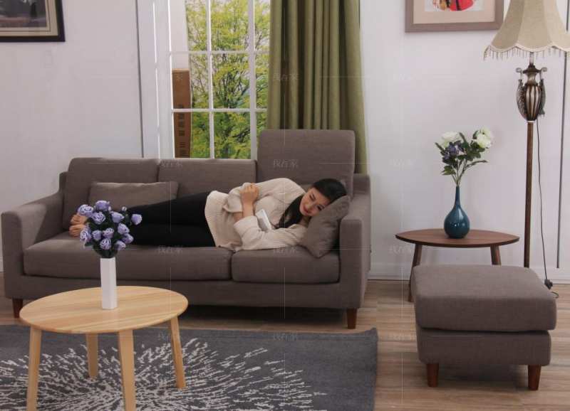 现代北欧风格坐感舒适客厅组合沙发的家具详细介绍