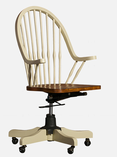 乡村美式风格道格拉斯升降书椅的家具详细介绍