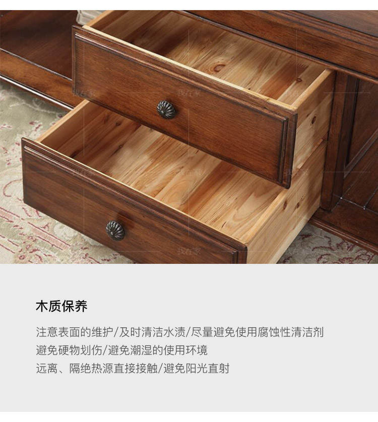 传统美式风格卡隆茶几（样品特惠）的家具详细介绍