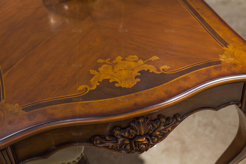 古典欧式风格马可斯餐桌（样品特惠）的家具详细介绍