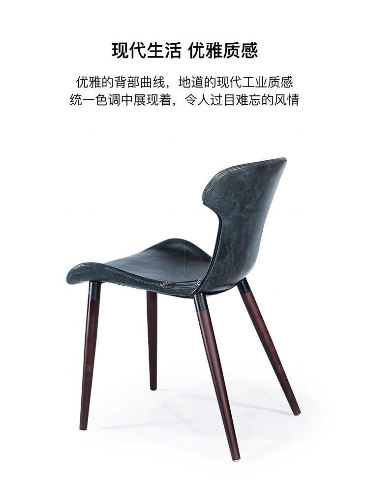 现代简约风格普菲拉餐椅的家具详细介绍