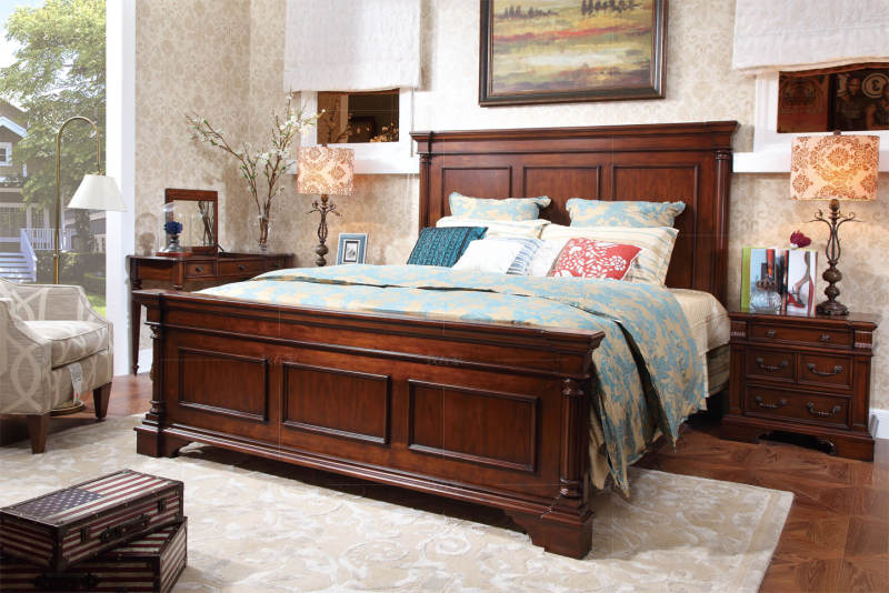 传统美式风格Heirloom传世床的家具详细介绍