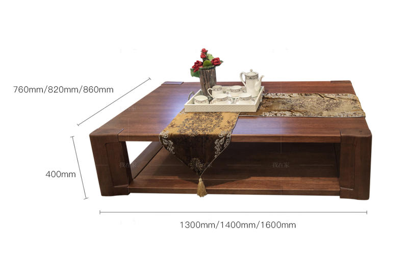 现代实木风格中式简约茶几（特惠）的家具详细介绍