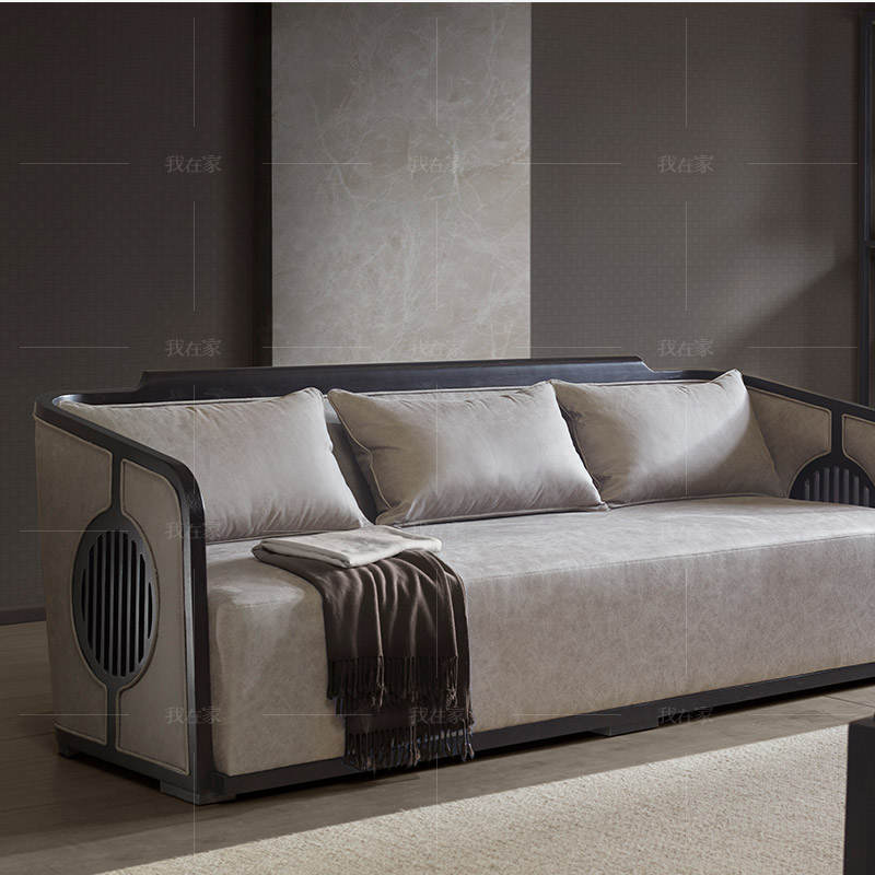 新中式风格同心沙发（样品特惠）