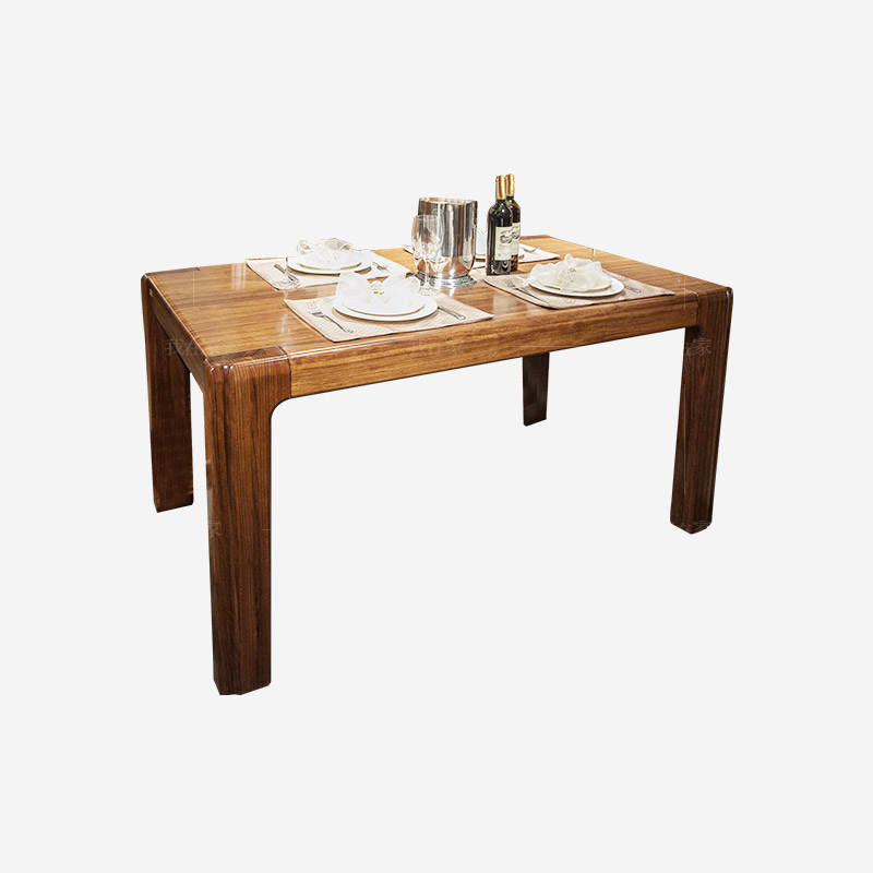 现代实木风格现代全实木餐桌（特惠）