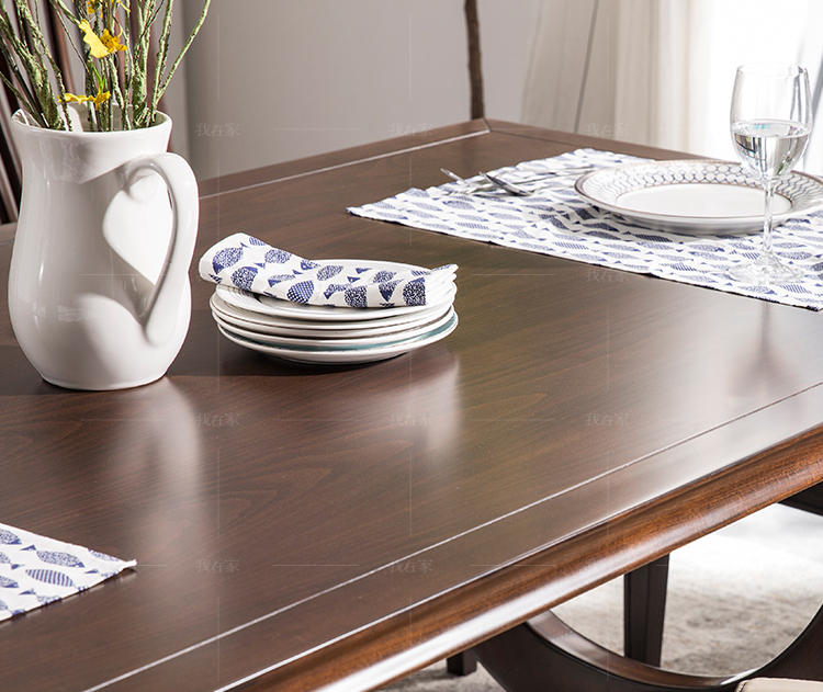 现代美式风格特瑞餐桌的家具详细介绍