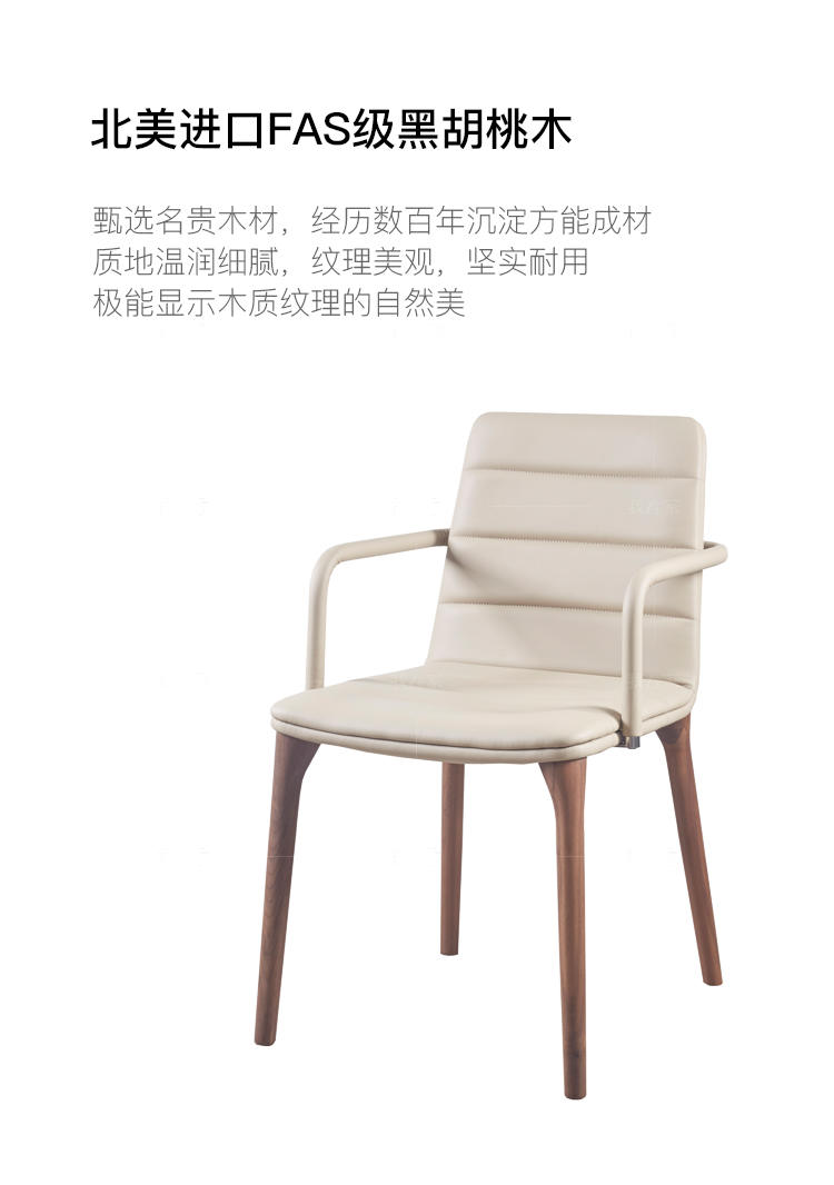 原木北欧风格心悦餐椅（样品特惠）的家具详细介绍