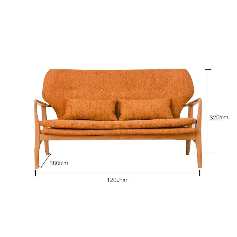 原木北欧风格赤井沙发的家具详细介绍
