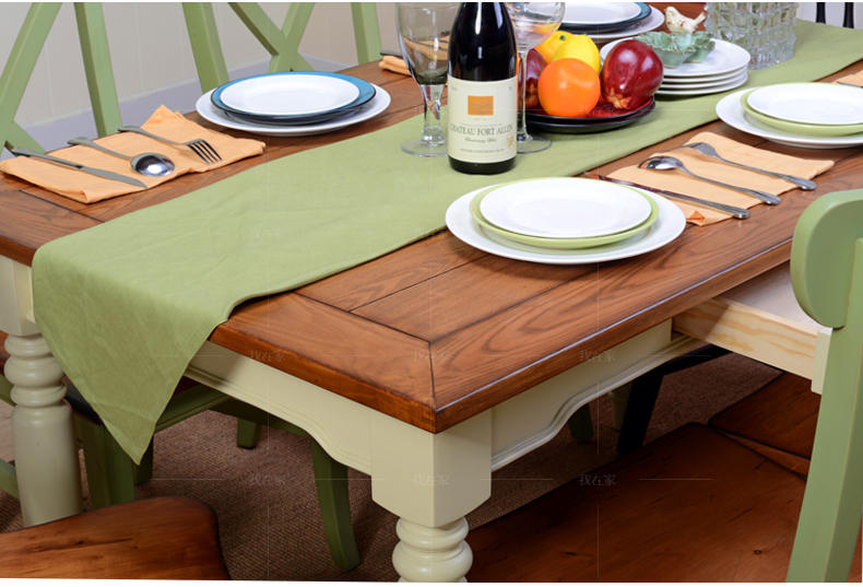 简约美式风格Ravel拉威尔餐桌的家具详细介绍