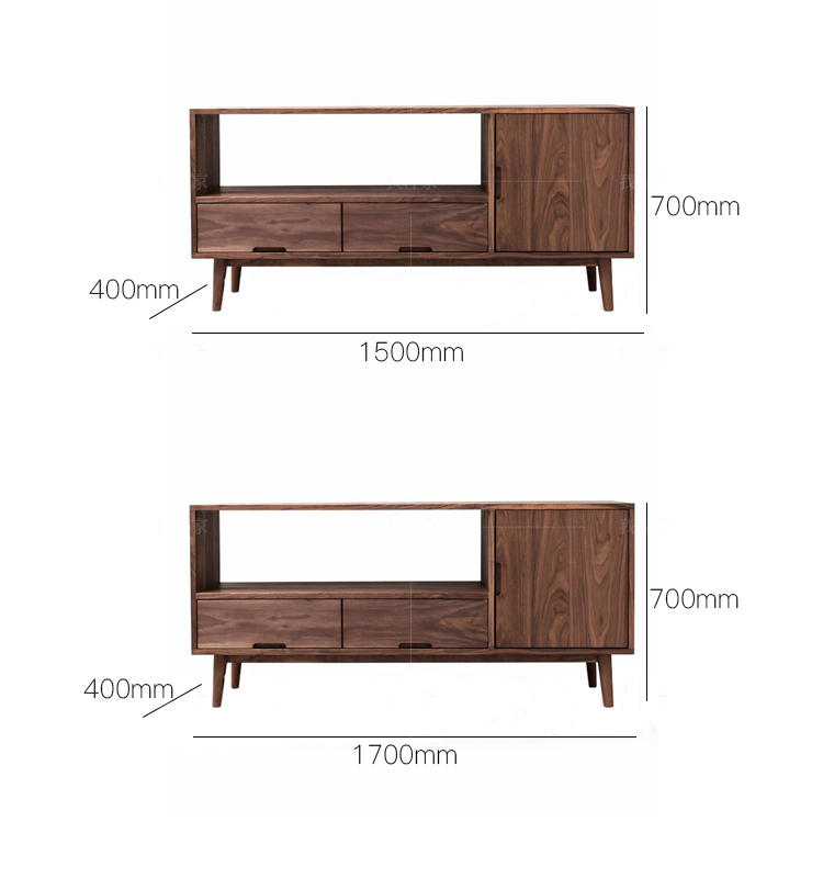 现代北欧风格极简主义餐边柜的家具详细介绍