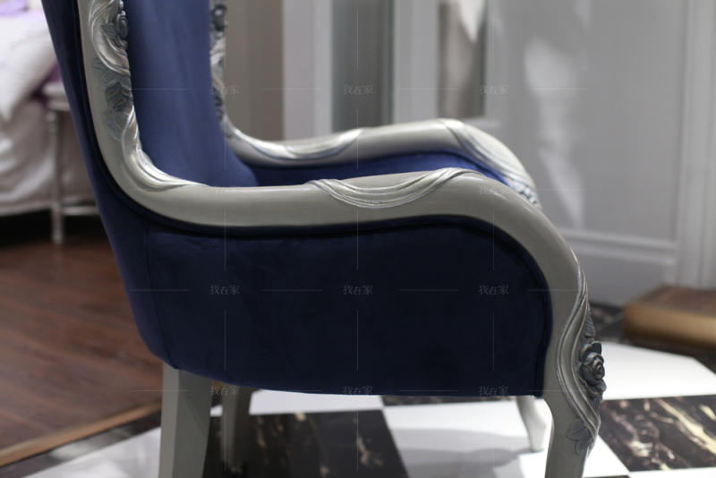 新古典法式风格实木休闲椅（样品特惠）的家具详细介绍