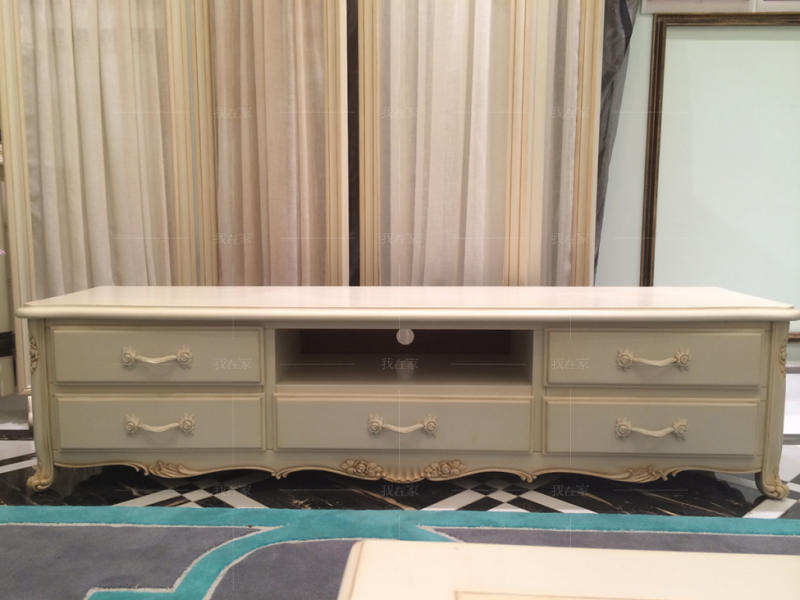 新古典法式风格雕花地柜（样品特惠）的家具详细介绍