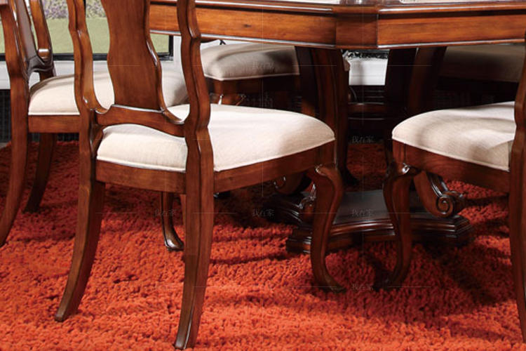 传统美式风格莱恩餐椅（样品特惠）的家具详细介绍