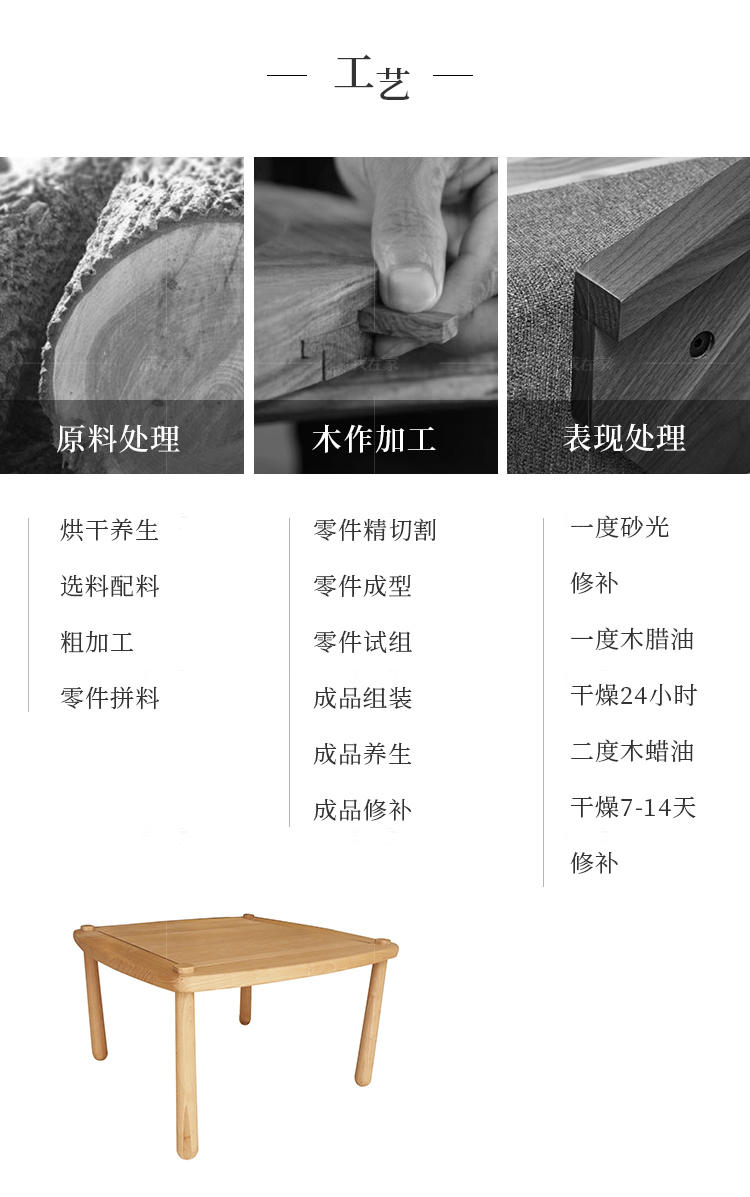 新中式风格小明儿童餐桌椅的家具详细介绍