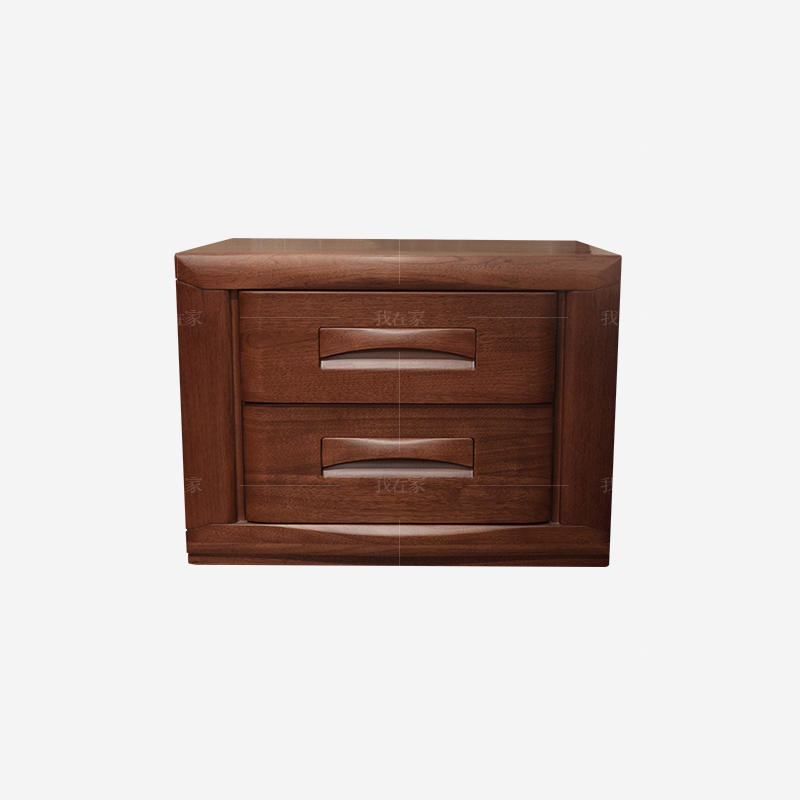 现代实木风格实木床头柜（样品特惠）