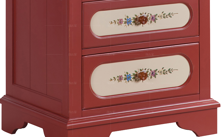 乡村美式风格道格拉斯单门衣柜的家具详细介绍