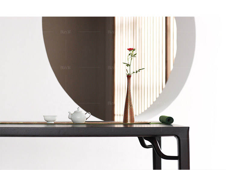 新中式风格圆融餐桌的家具详细介绍