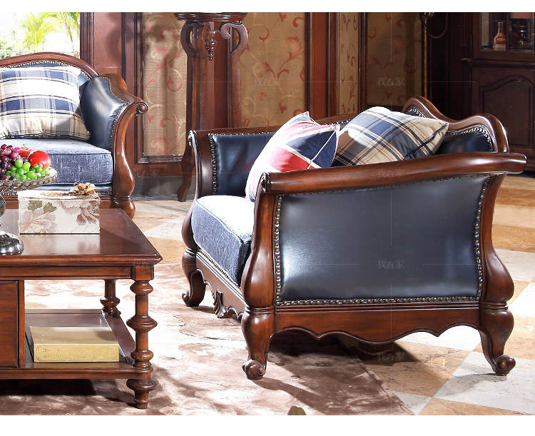 传统美式风格玛尔沙发（样品特惠）的家具详细介绍