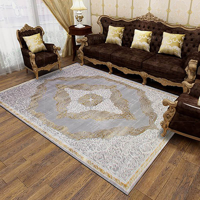 地毯系列欧式复古纹理机织地毯