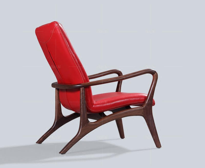原木北欧风格徽音休闲椅（样品特惠）的家具详细介绍