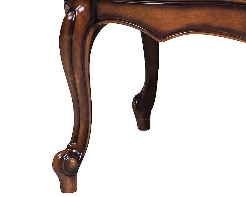 古典欧式风格马可斯床尾凳的家具详细介绍