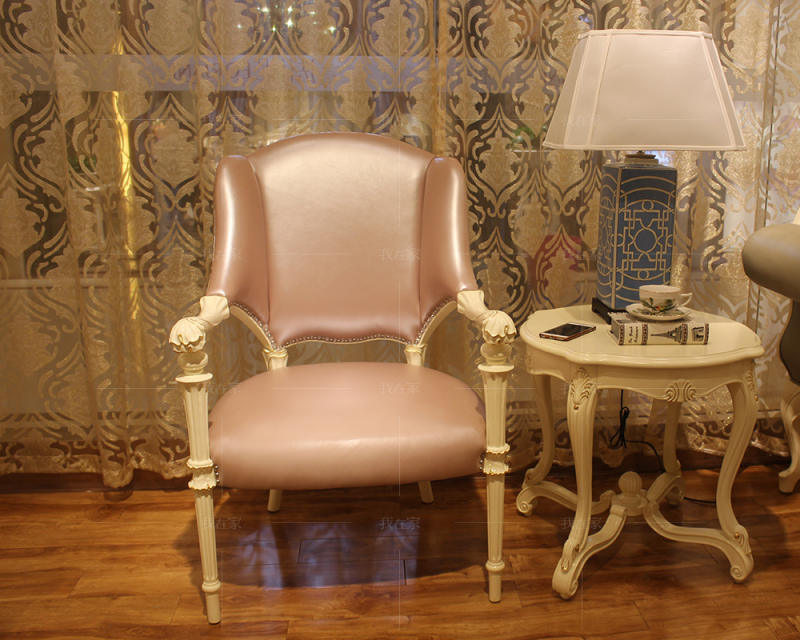 新古典法式风格轻奢法式实木休闲椅的家具详细介绍