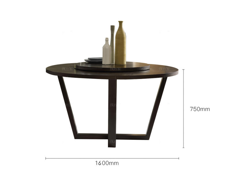 现代简约风格现代个性设计圆餐桌的家具详细介绍