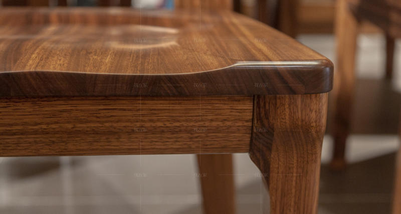 现代实木风格中式餐椅（样品特惠）的家具详细介绍