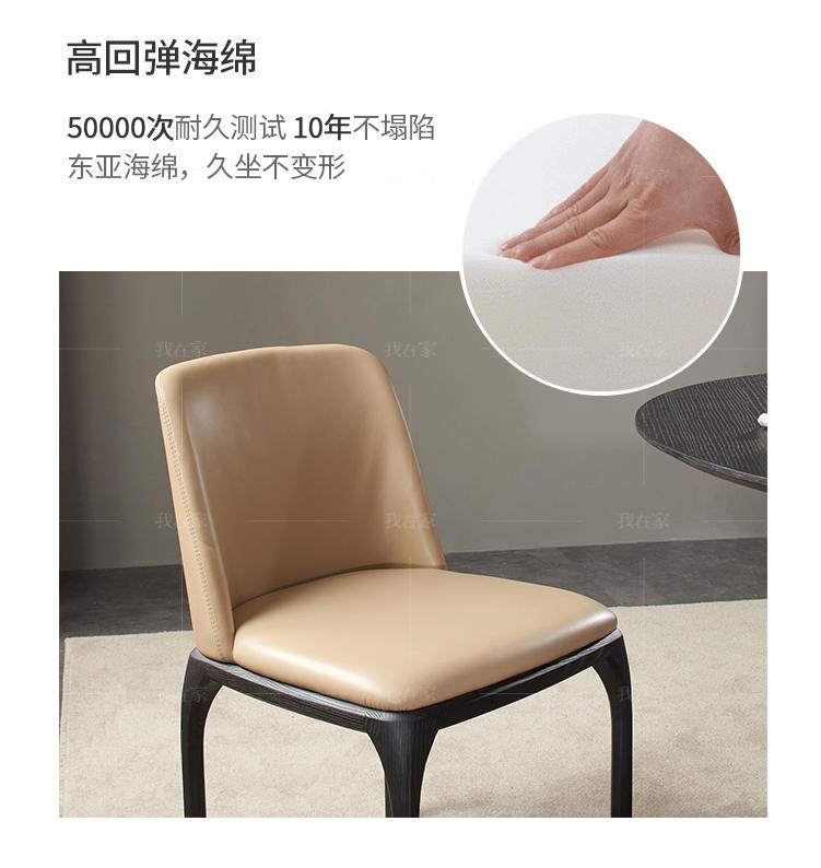 意式极简风格博德餐椅（样品特惠）的家具详细介绍